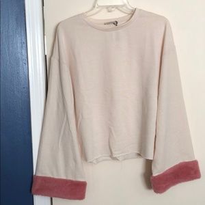 Zara Long Sleeve with Faux Fur Trim